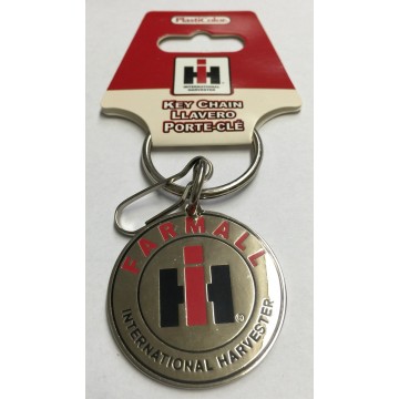 Farmall International Harvester Enamel Keychain