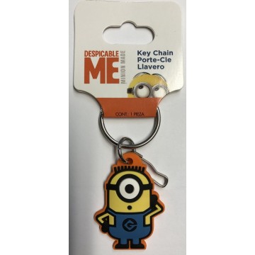 Despicable Me Minion Rubber Key Chain