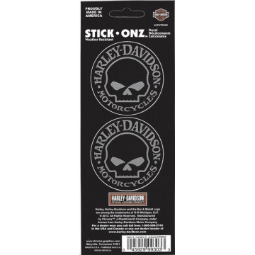 Harley-Davidson Skull Decals 