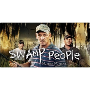 Swamp People Photo License Plate 