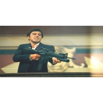 Scarface Photo License Plate