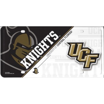 University Of Central Florida Knights Metal License Plate