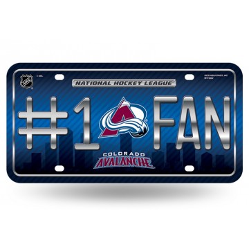 Colorado Avalanche #1 Fan License Plate