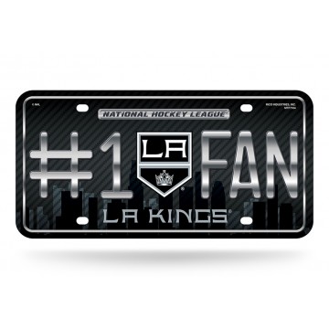 Los Angeles Kings #1 Fan Metal License Plate