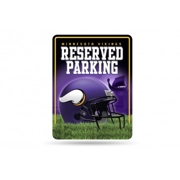 Minnesota Vikings Metal Parking Sign