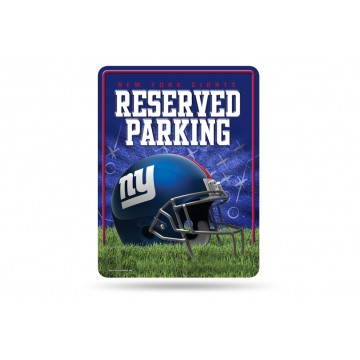 New York Giants Metal Parking Sign