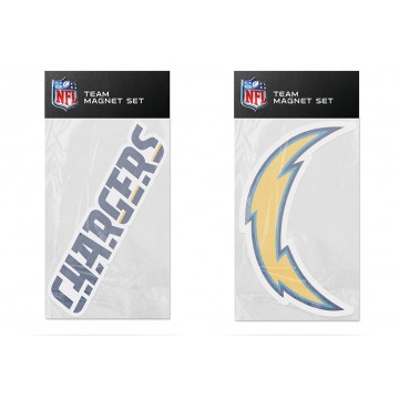 Los Angeles Chargers Team Magnet Set
