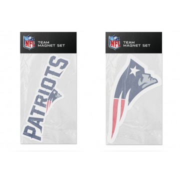 New England Patriots Team Magnet Set