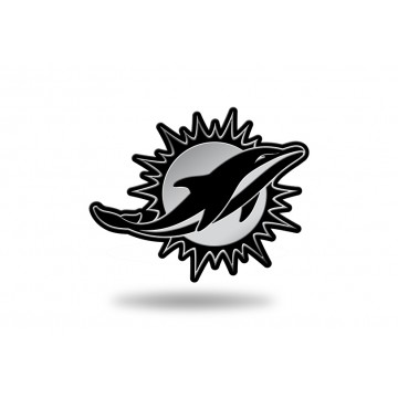 Miami Dolphins NFL Plastic Auto Emblem