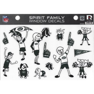 New York Jets Family Spirit Decal Set