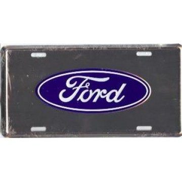 Ford Anodized License Plate 