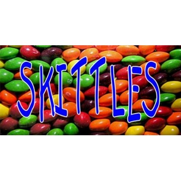 Skittles Photo License Plate 