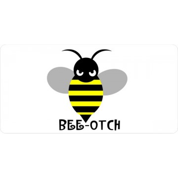 BEE-OTCH Photo License Plate 