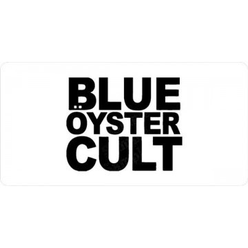Blue Oyster Cult Photo License Plate