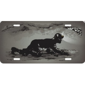 Miner License Plate