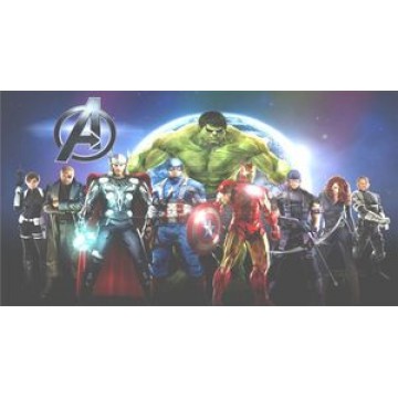 The Avengers Photo License Plate