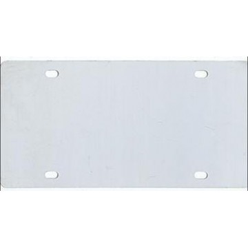 Stainless Steel Blank License Plate 