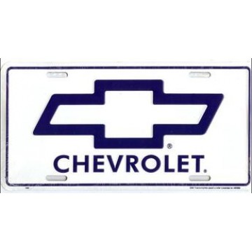 Chevrolet License Plate 
