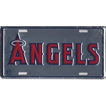 Anaheim Angels Anodized License Plate 