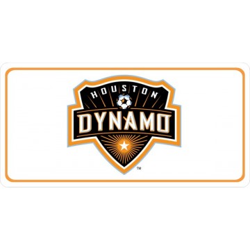 Houston Dynamo Photo License Plate 