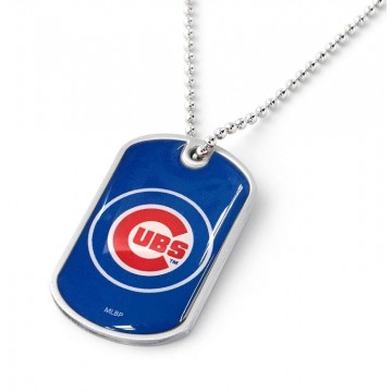 Chicago Cubs Domed Dog Tag