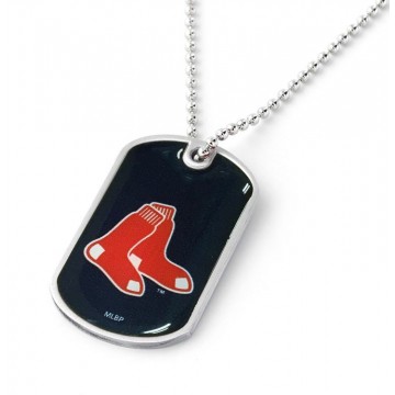 Boston Red Sox Domed Dog Tag