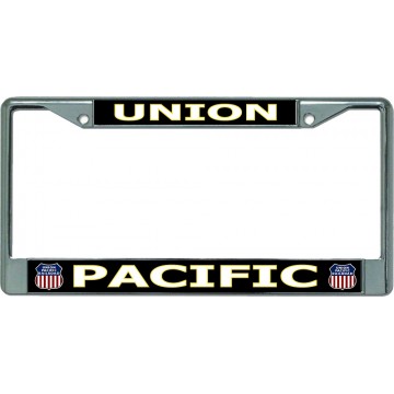 Union Pacific Chrome License Plate Frame