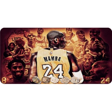 Kobe Bryant Photo License Plate