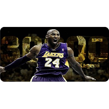 Kobe Bryant Legend Photo License Plate