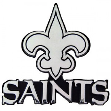 New Orleans Saints NFL Chrome Auto Emblem