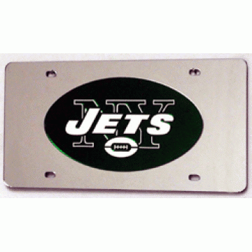 New York Jets Laser License Plate 