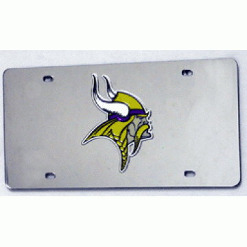Minnesota Vikings Laser License Plate  