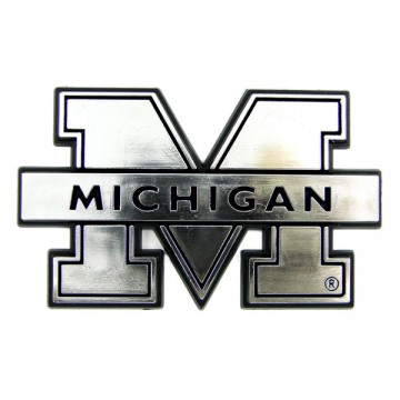 Michigan Wolverines NCAA Chrome Auto Emblem 