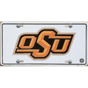 OSU Metal License Plate 