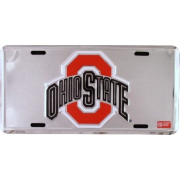 Ohio State Anodized License Plate 