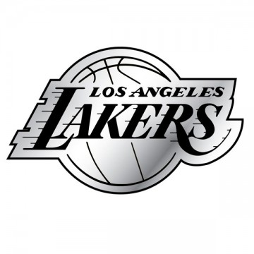 Los Angeles Lakers NBA Chrome Auto Emblem 