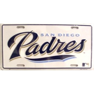 San Diego Padres License Plate 