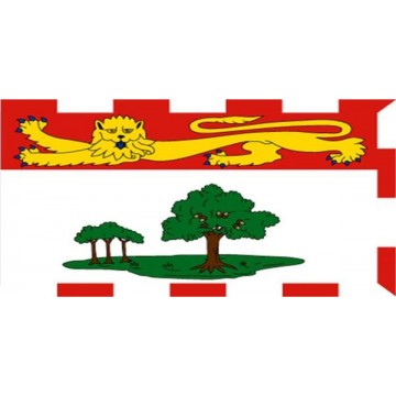 Prince Edward Island Flag Photo License Plate 