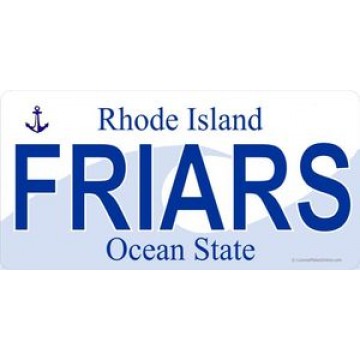 Rhode Island Friars Photo Plate 