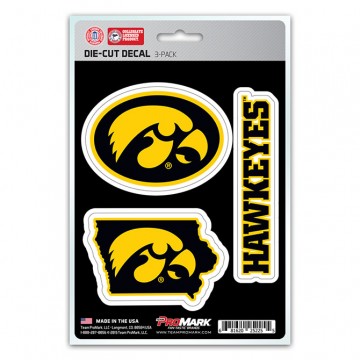 Iowa Hawkeyes Team Decal Set