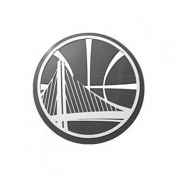 Golden State Warriors NBA Chrome Auto Emblem