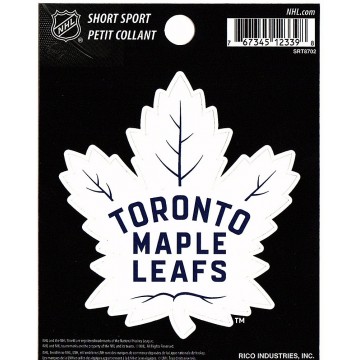 Toronto Maple Leafs Short Sport Decal