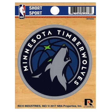 Minnesota Timberwolves Short Sport Decal