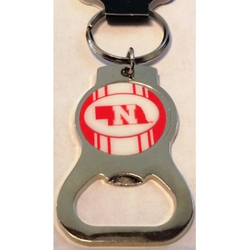 Nebraska Cornhuskers Key Chain And Bottle Opener