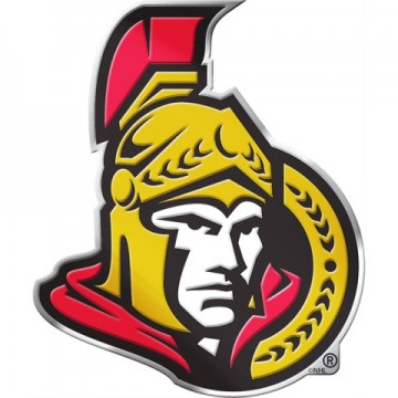  Ottawa Senators Full Color Auto Emblem