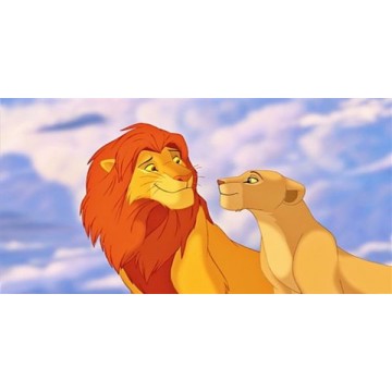 The Lion King Photo License Plate