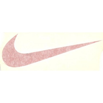 Nike Swoosh Red 8" x 3" Decal