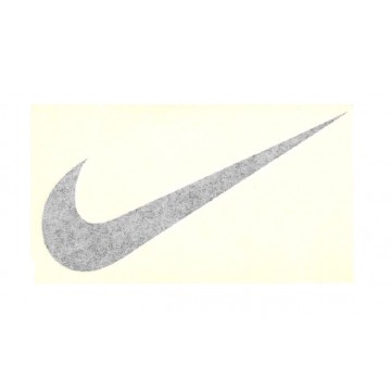 Nike Swoosh Black 4" x 2" Decal