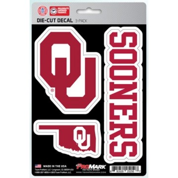 Oklahoma Sooners Team Decal Set