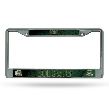 Ohio Bobcats Chrome License Plate Frame